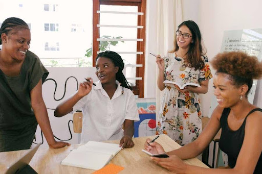 GETC_AET_for_unemployed_youth_woman_working_together