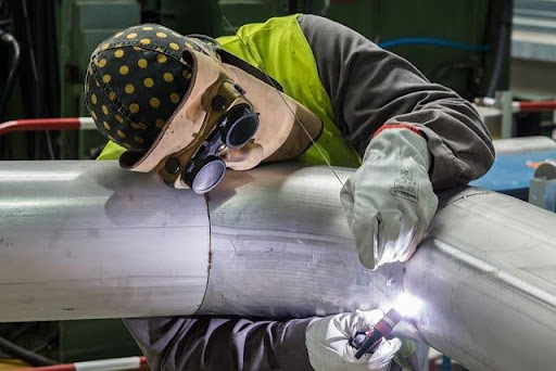 Mathematical literacy of GETC AET welding a pipe
