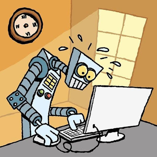 Why GETC AET LO robot working on computer